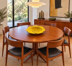 Large Aldo Londi Bitossi for Rosenthal-Netter Yellow Ceramic Flower Bowl, Italy