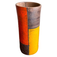 Large Aldo Londi for Bitossi Italian Modern Vase