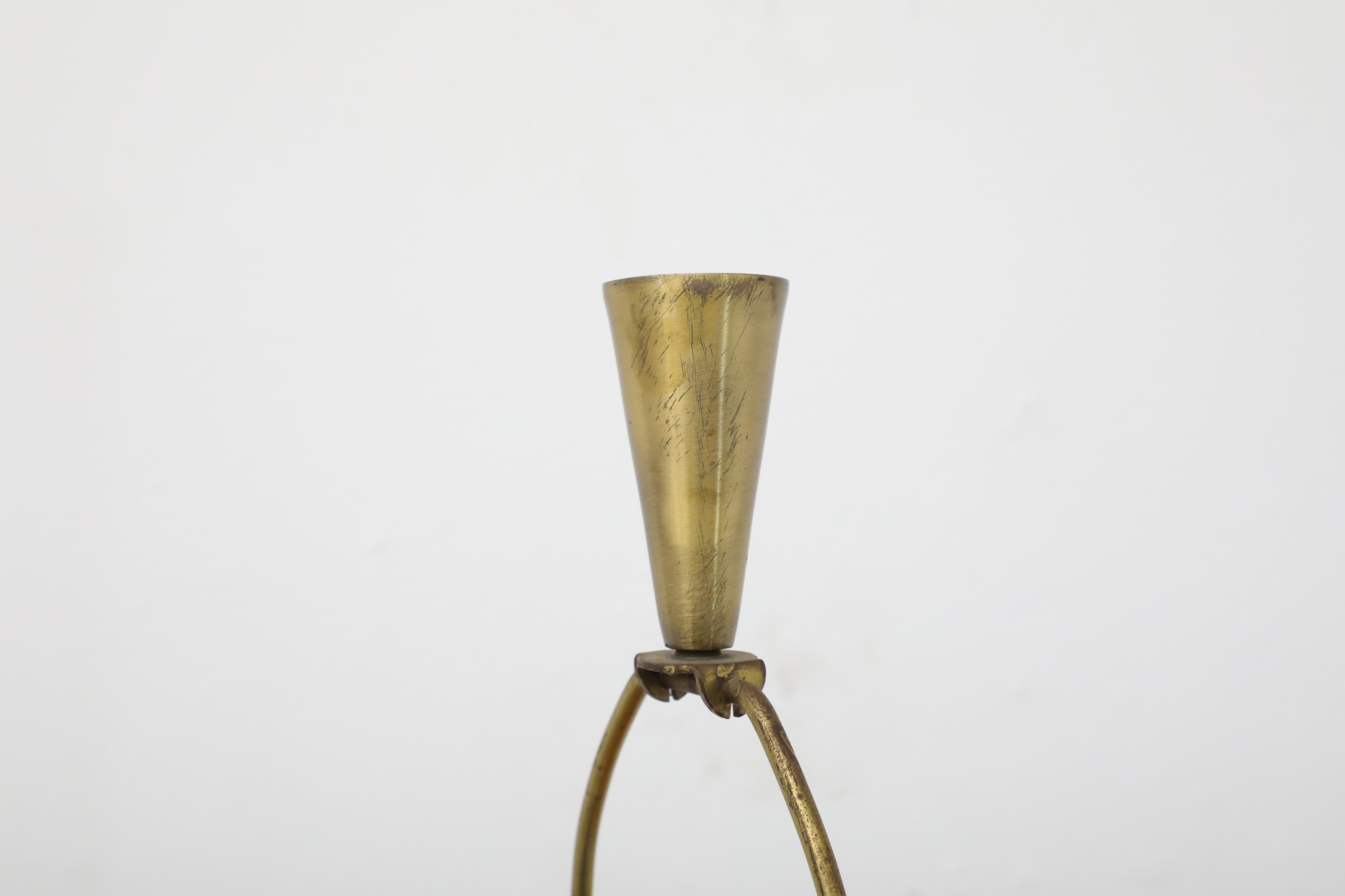 Lámpara de sobremesa grande de cerámica artística italiana Aldo Londi Milano Moderno Bitossi en venta 8