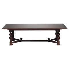 Large Alfonso Marina Hand Crafted Dining Table, circa 2003