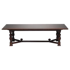 Large Alfonso Marina Handcrafted Dining Table, circa 2003