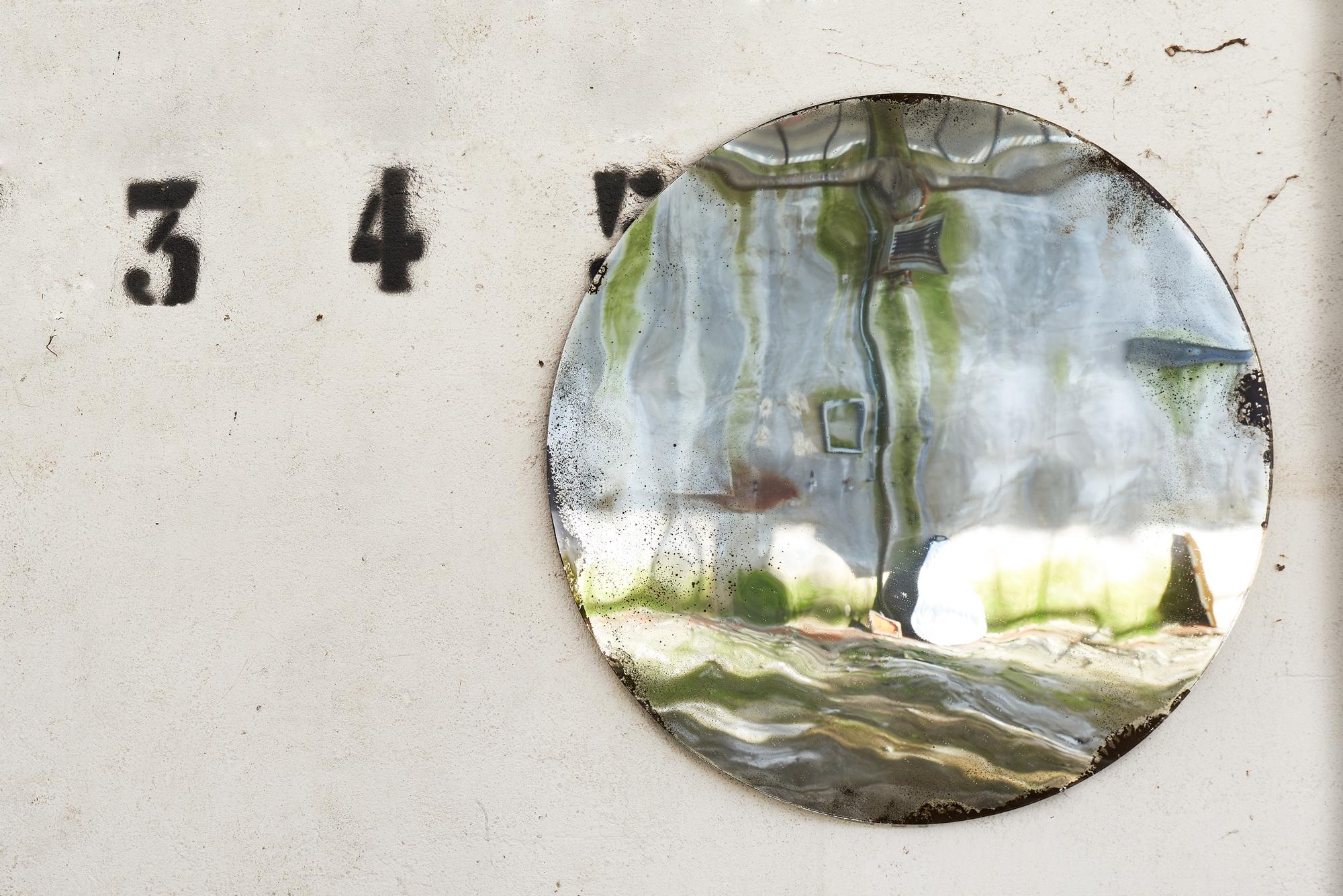 Italian Large Alice Mirror by Slow Design For Sale