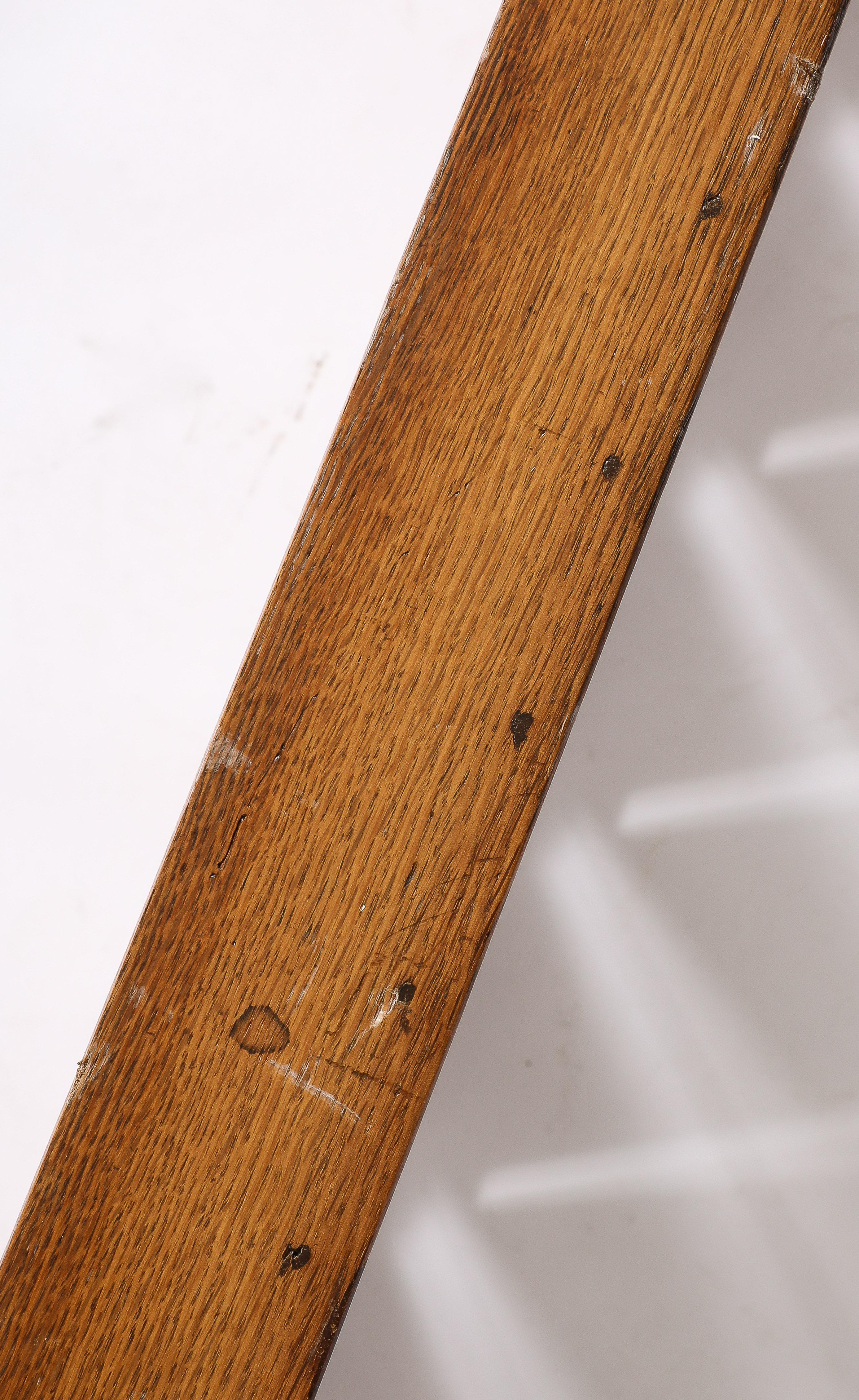 Large All Oak Headboard by Guillerme & Chambron - France 1970's For Sale 3
