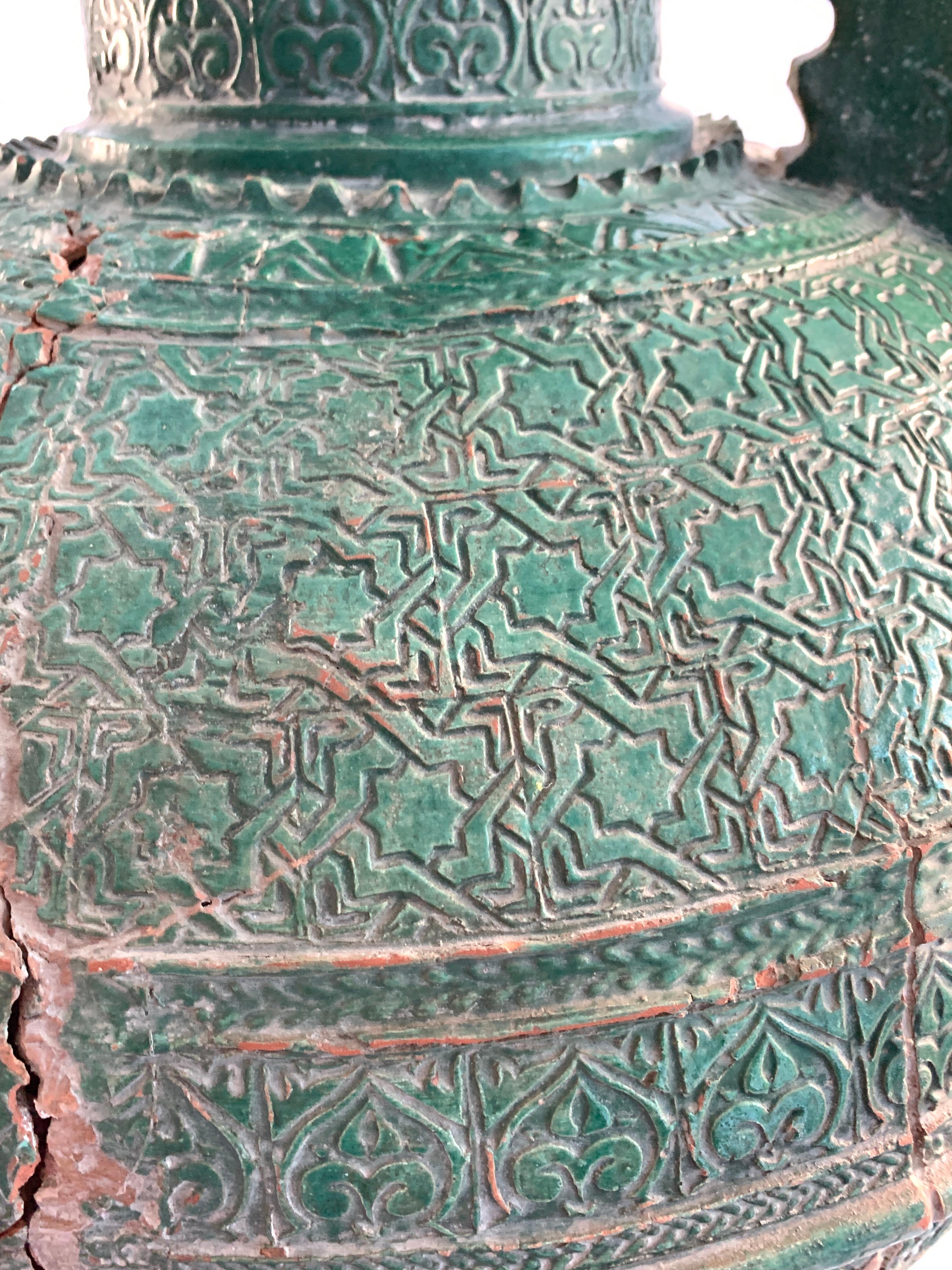 Grande jarre à eau Almohad, Espagne, 12e/13e siècle État moyen - En vente à London, GB