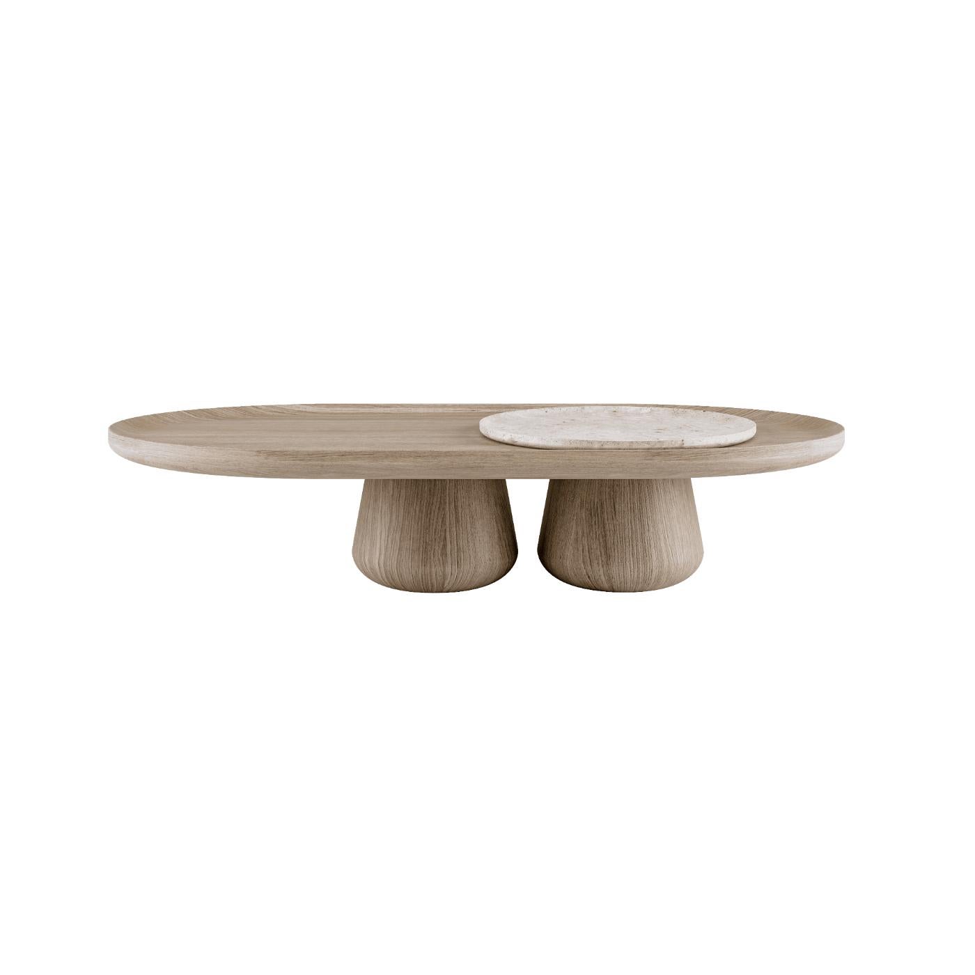 Large Alpi Gray Bold Coffee Table by Mohdern
Dimensions: W 140 x D 80 x H 30 cm (Marble Tray Included ⌀ 52 cm)
Materials: Solid Ash


Bold is a refined collection of coffee tables designed and produced by the Mohdern brand. Available in three sizes.