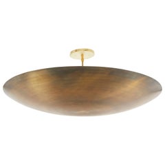 Large Alta Brass Dome Chandelier by Lawson-Fenning