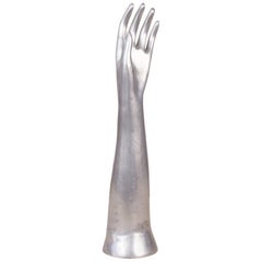 Large Aluminum Hand Sculpture