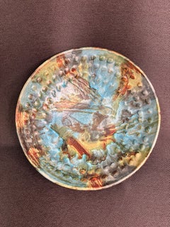 Cuenco italiano grande "Jardín marino" de Alvino Bagni para Raymor