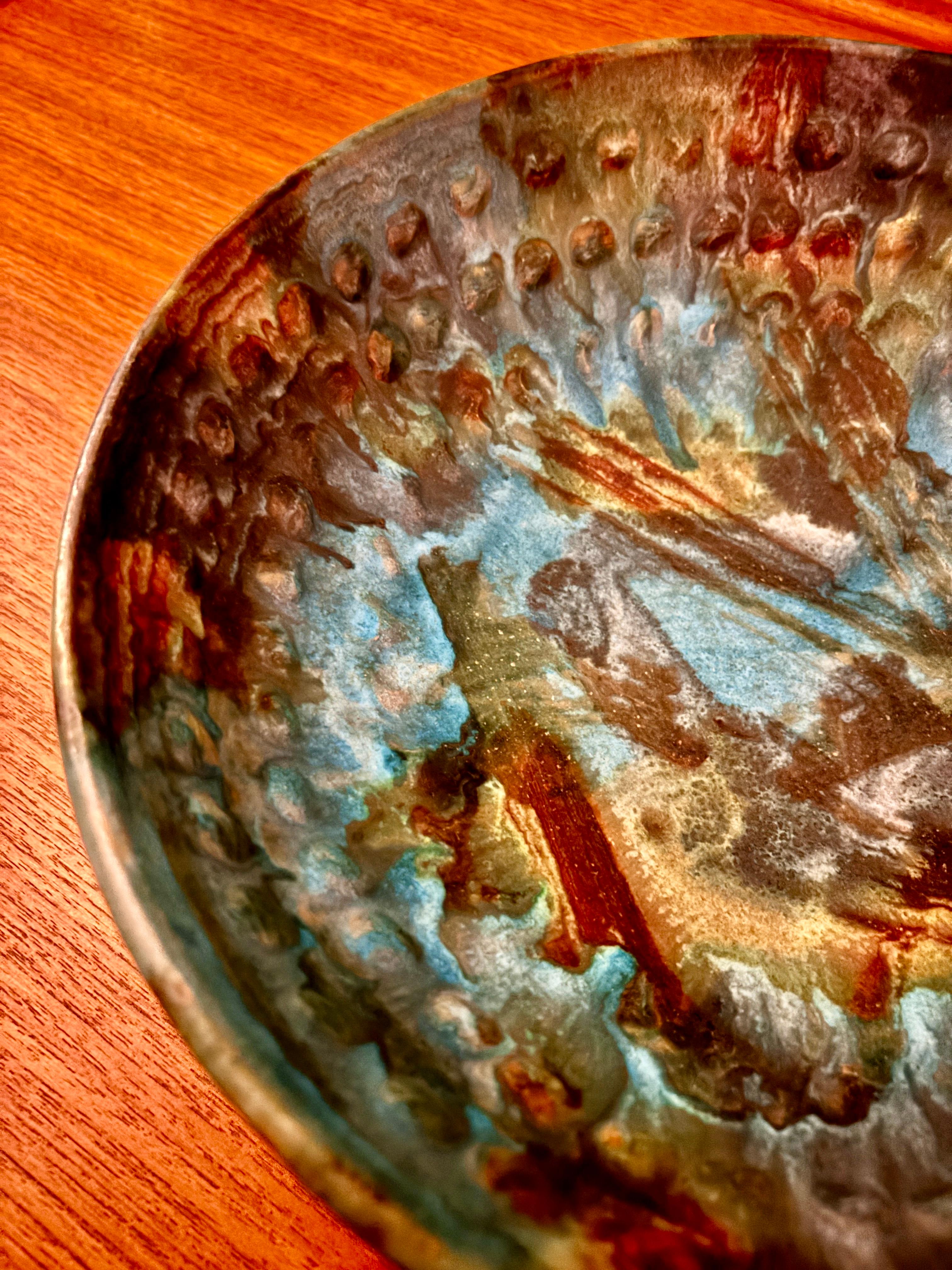 Mid-Century Modern Grand bol italien Alvino Bagni 