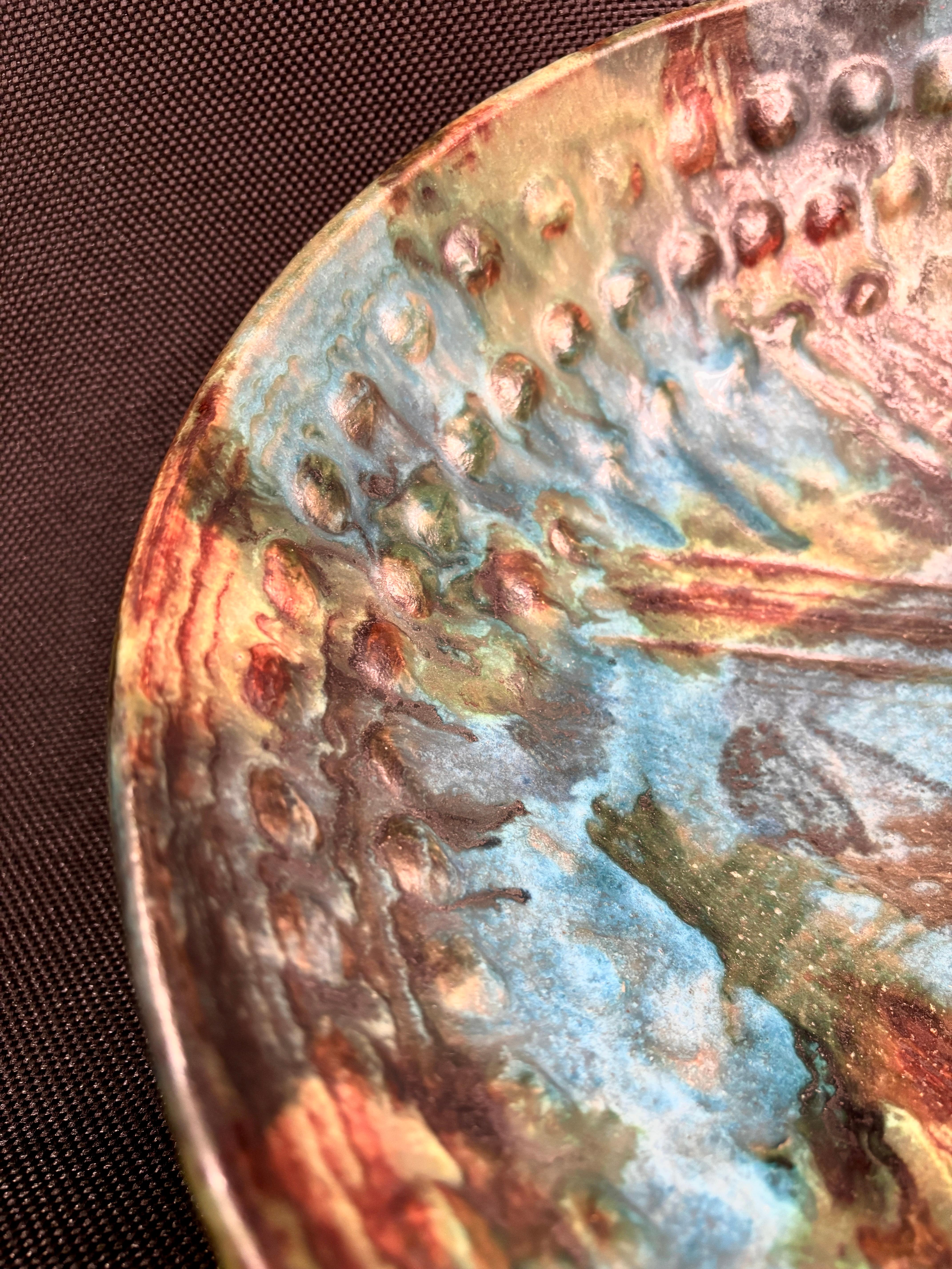 Milieu du XXe siècle Grand bol italien Alvino Bagni 