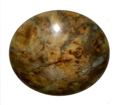 Large Amber Colored Alabaster Fixture