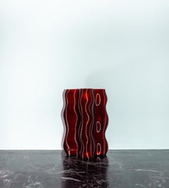 Large Amber Magma Vase by Mana