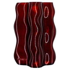 Large Amber Magma Vase by Mana