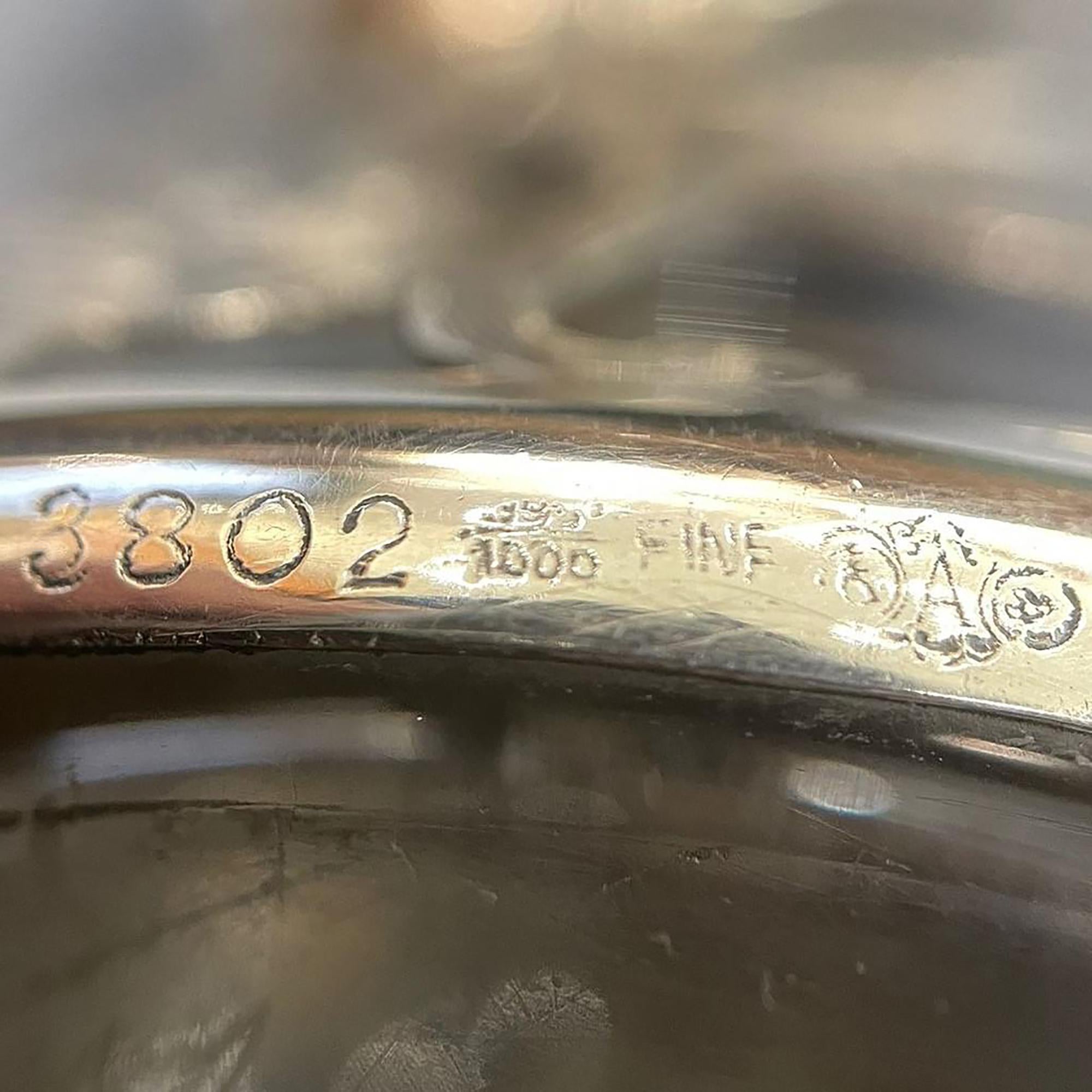 Großer amerikanischer Wasserkrug aus 0,999 massivem Silber von der Alvin Corporation (Spätes 19. Jahrhundert) im Angebot