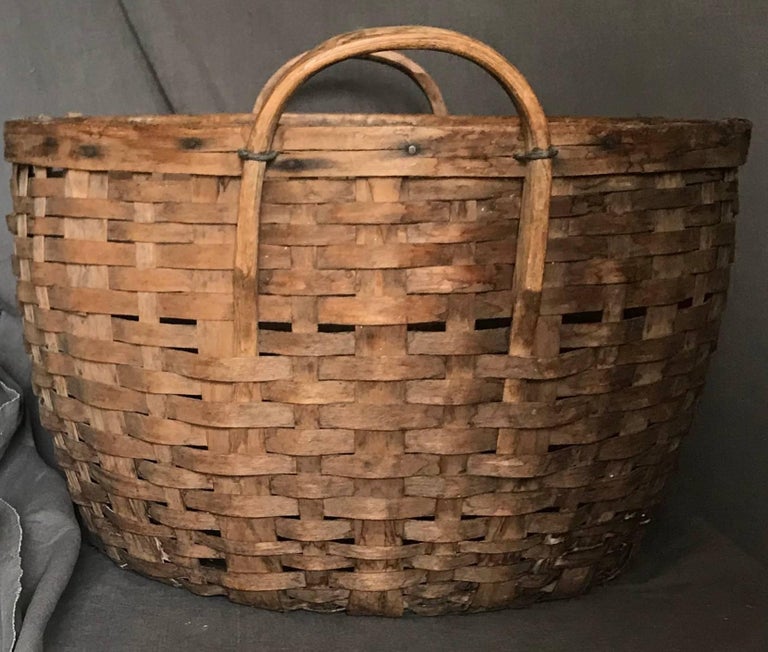 large american basket with