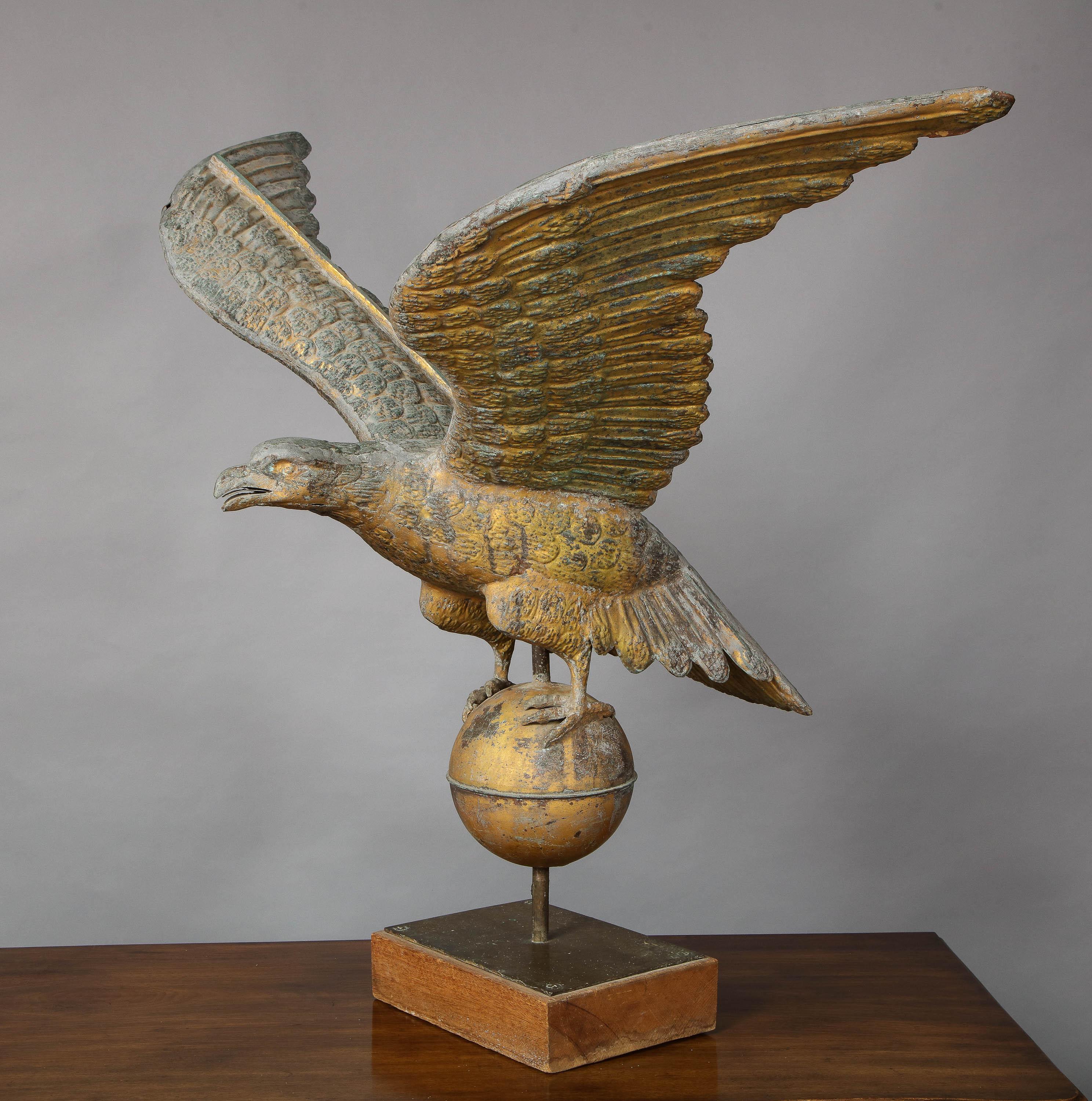 Large American Eagle Weathervane In Good Condition In Greenwich, CT