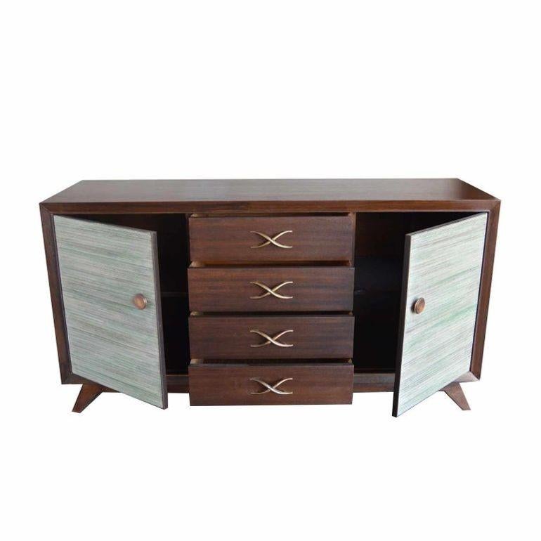 Large American mid century commode by Paul Frankl, 1950s.
