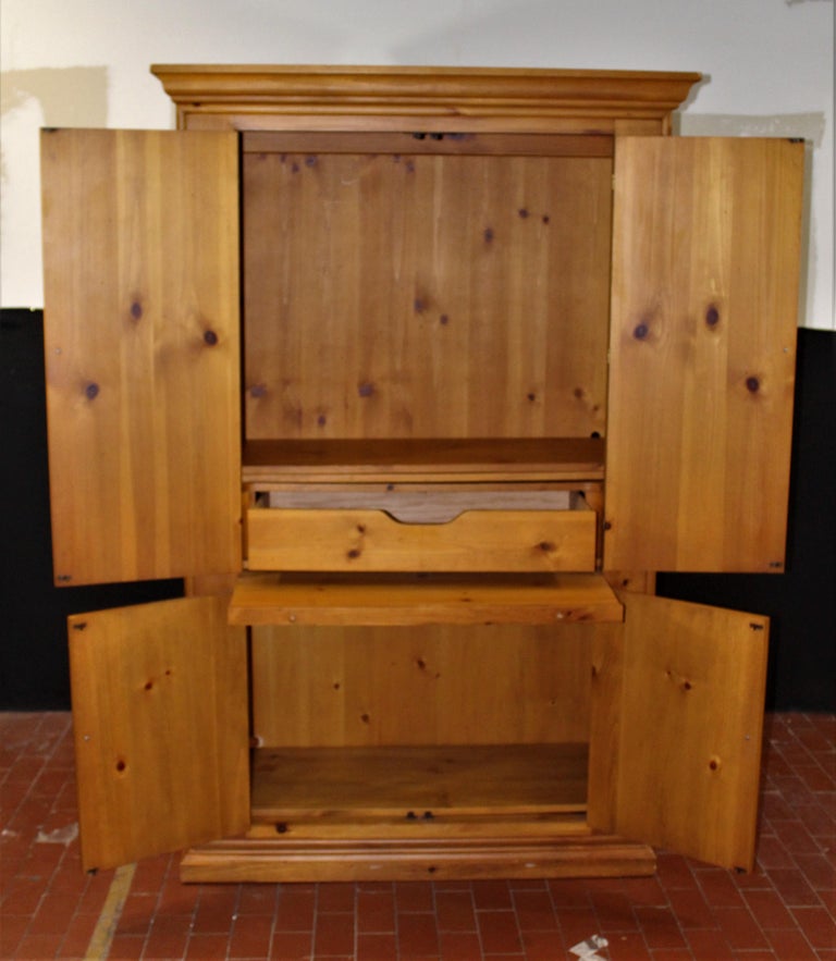 Storage Cabinet By Lane At 1stdibs, Pine Storage Cabinet