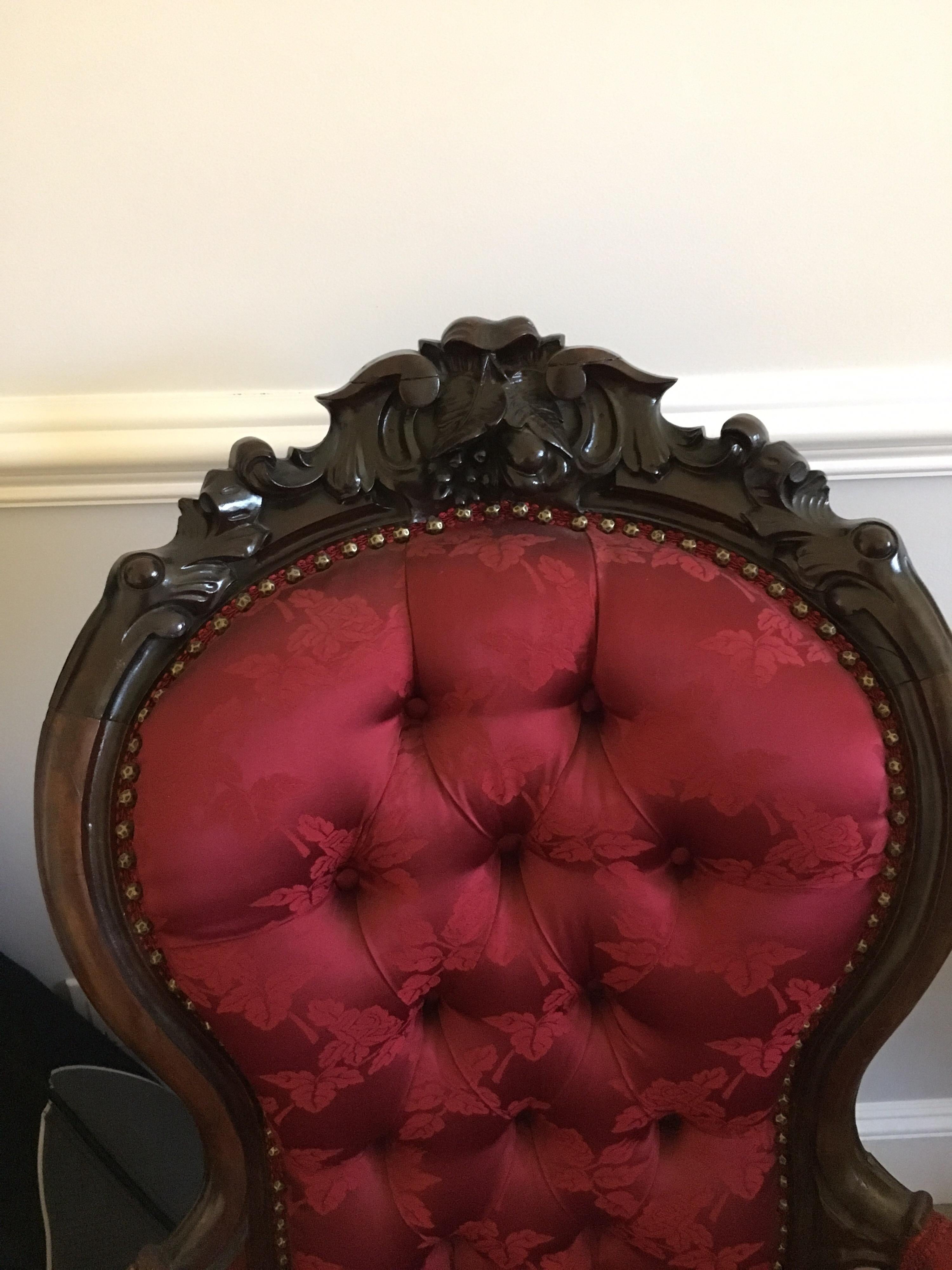 rococo revival chairs