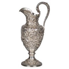Large American Silver Pitcher, Kirk and Sons, circa 1880