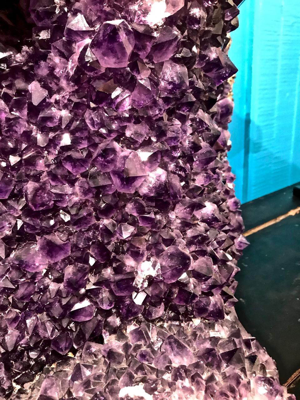 Large Amethyst Double Geode In Good Condition In Pasadena, CA