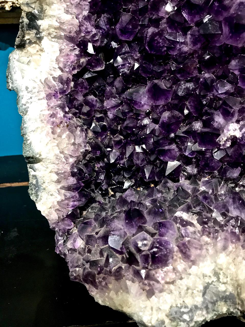 Mid-20th Century Large Amethyst Double Geode