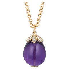 Goshwara Amethyst Drop Pendant