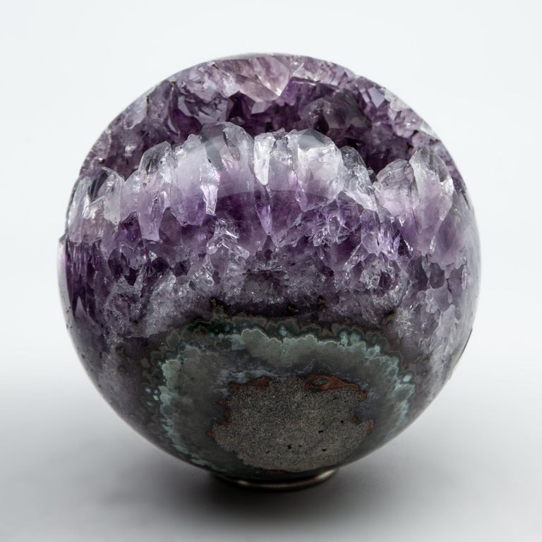 Large Amethyst Geode Sphere at 1stDibs | amethyst druzy sphere ...