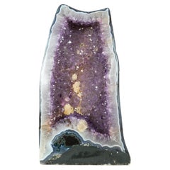 Large Amethyst Geode with Lavender Amethyst and Landscaped Polished Back