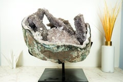 Large Amethyst Specimen, A Natural Sculpture with Rare Large Stalactites