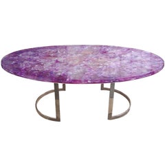 Grande table Amethyst de Gilles Charbin