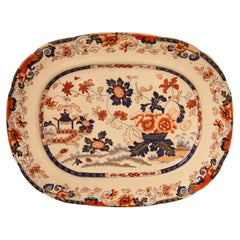 Large Amherst Japan Ironstone  Platter