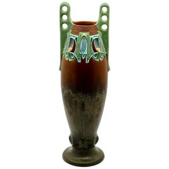 Large Amphora Austria Vase Attributed to Julius Dressler, circa 1905