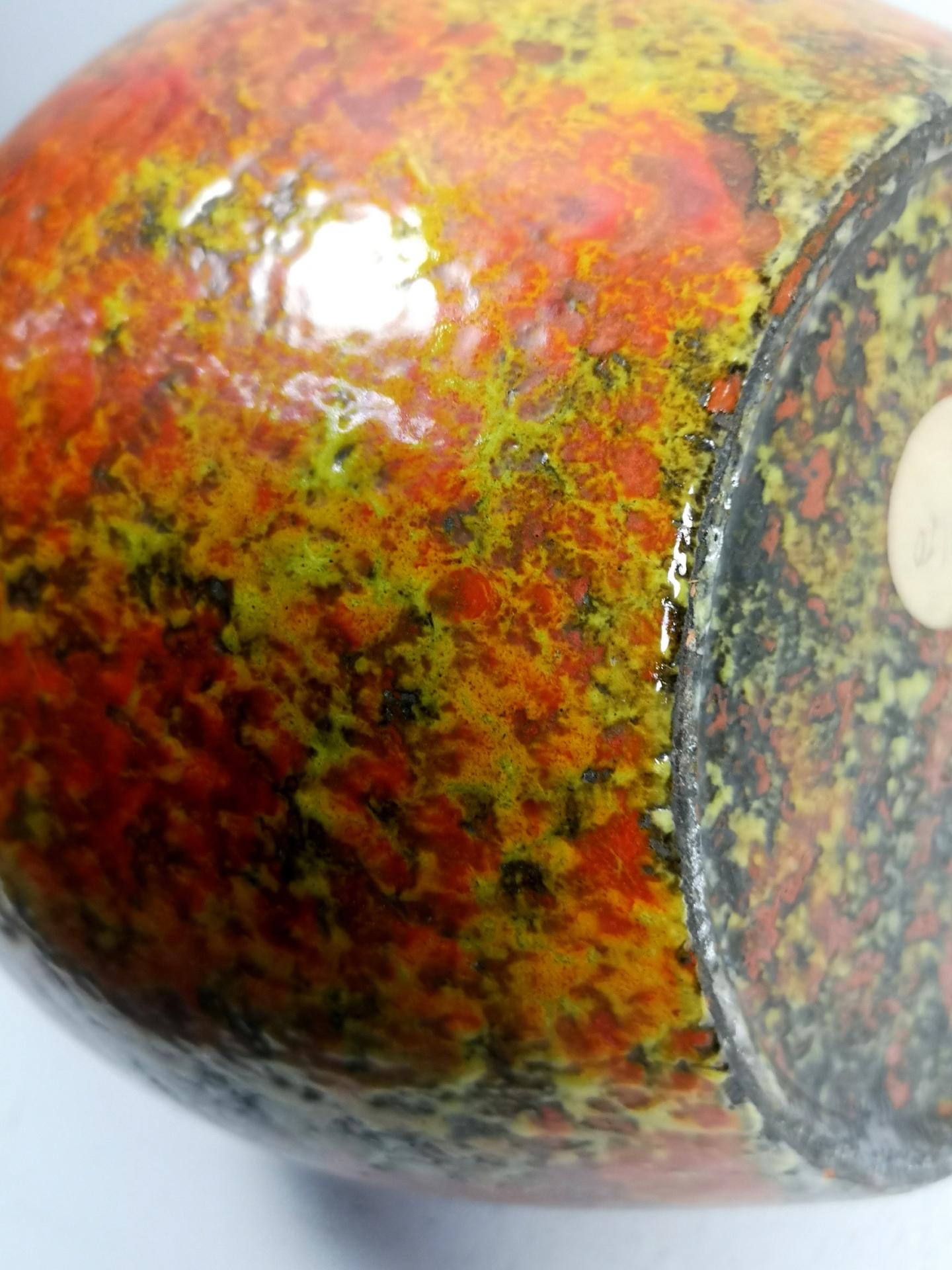 Große Keramikvase im Amphorenkrug-Stil aus der Mitte des Jahrhunderts, 1970er Jahre im Angebot 5