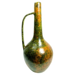 Large, Amphora Pitcher Style Mid-Century Ceramic Vase, 1970s