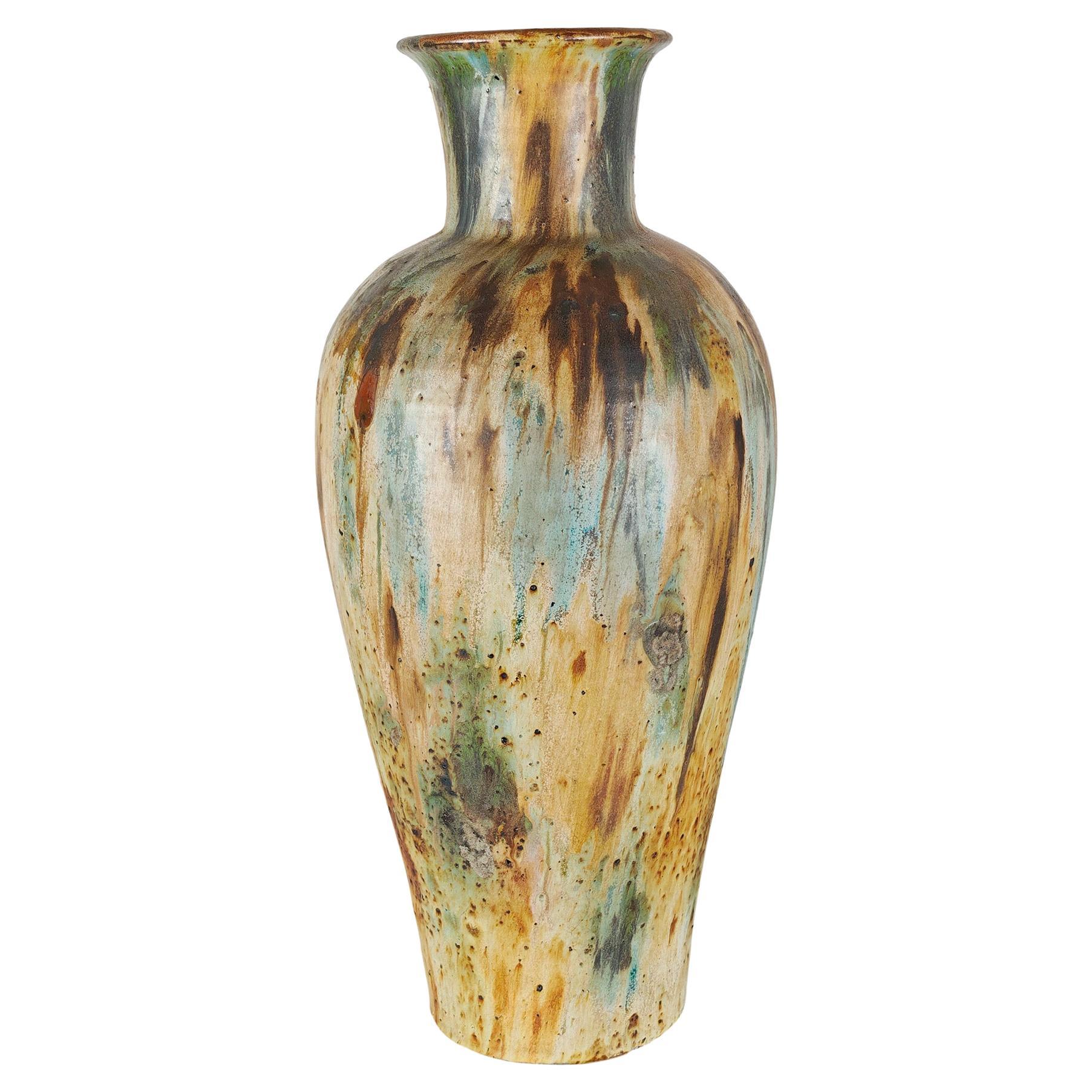 Large “Amphora” vase by Edgard Aubry – Belgium 1940 For Sale