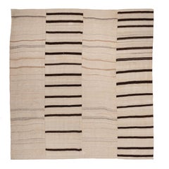 Grande kilim di lana anatolica, metà del XX secolo.