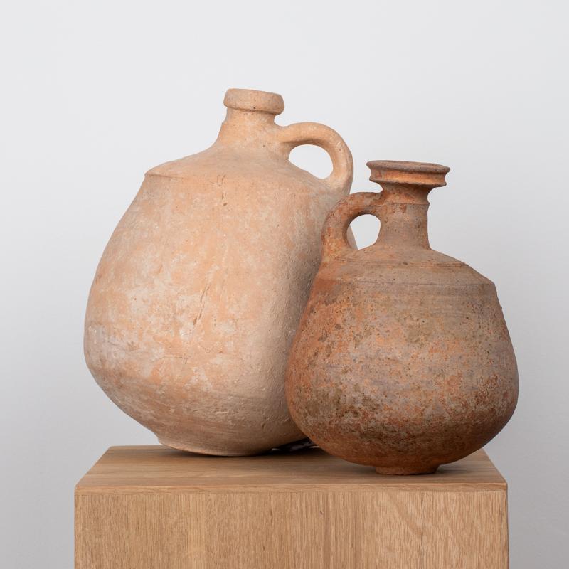 Gran jarra de cerámica antigua de Tierra Santa, Edad de Hierro, época del rey David, c. 1000 a.C. siglo XVIII y antes en venta