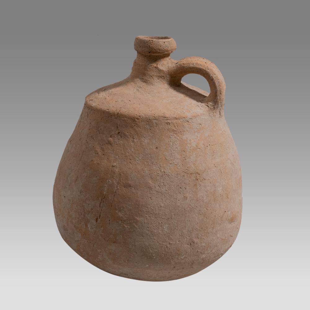 Gran jarra de cerámica antigua de Tierra Santa, Edad de Hierro, época del rey David, c. 1000 a.C. Alfarería en venta