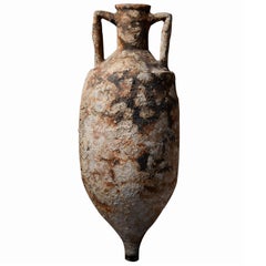 Large Ancient Roman Shipwreck Salvaged Amphora, 100 AD