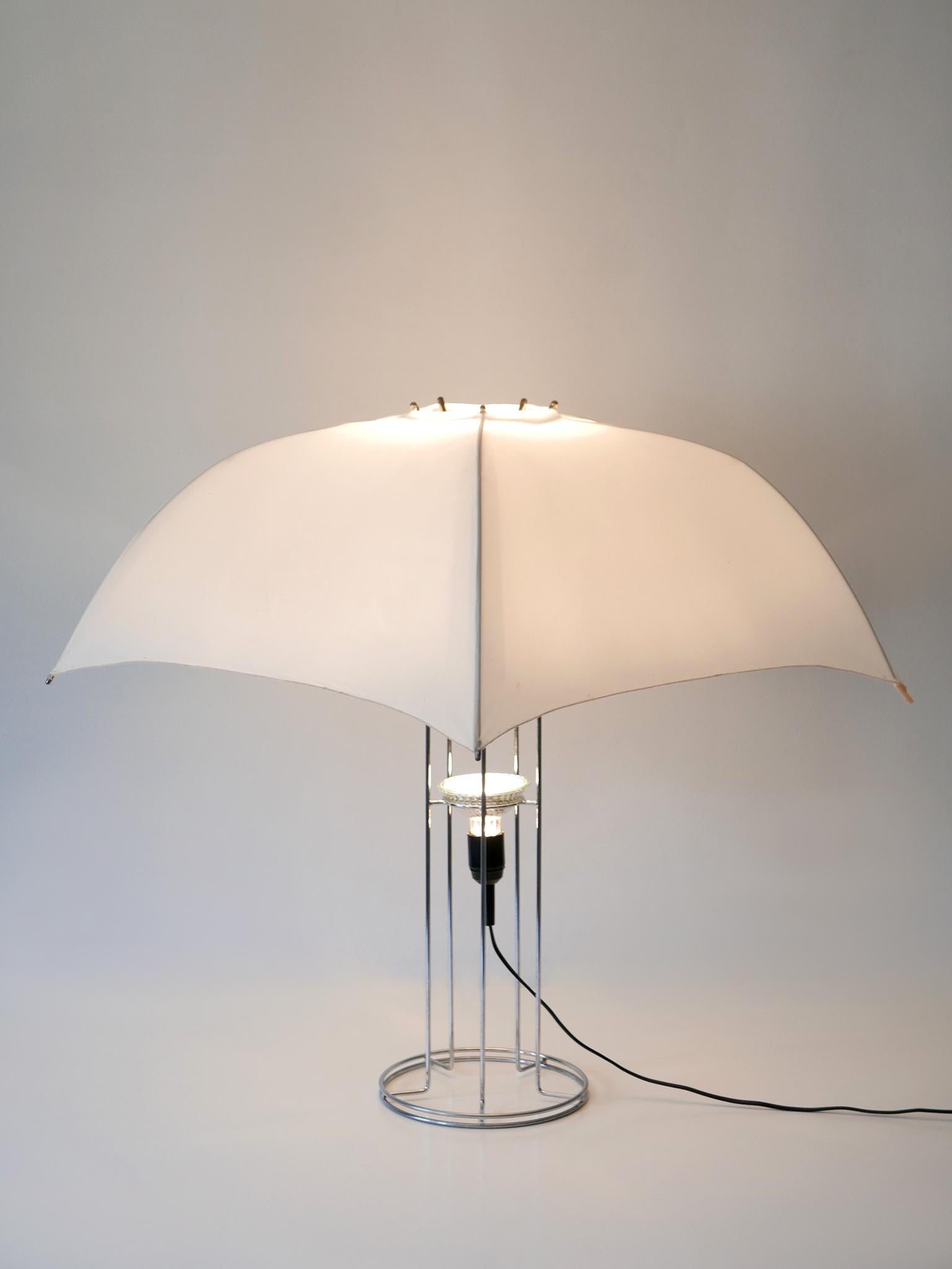 Large and Amazing 'Umbrella' Table Lamp by Gijs Bakker for Artimeta 1970s For Sale 5