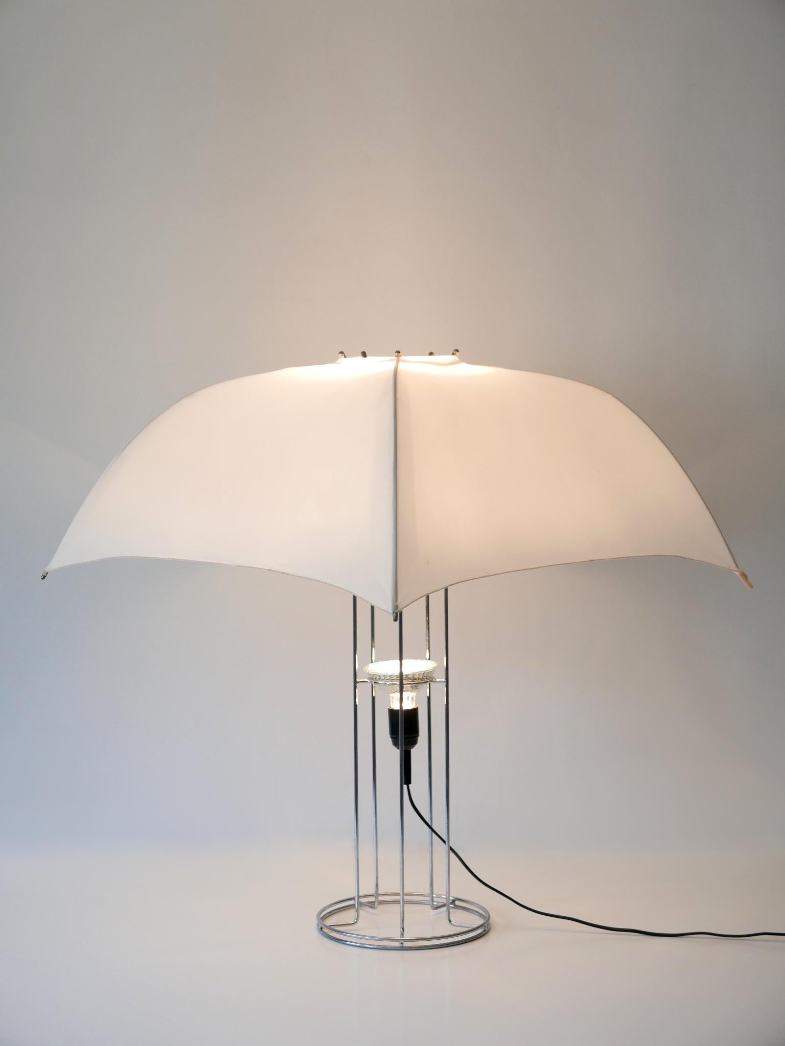 Large and Amazing 'Umbrella' Table Lamp by Gijs Bakker for Artimeta 1970s For Sale 6