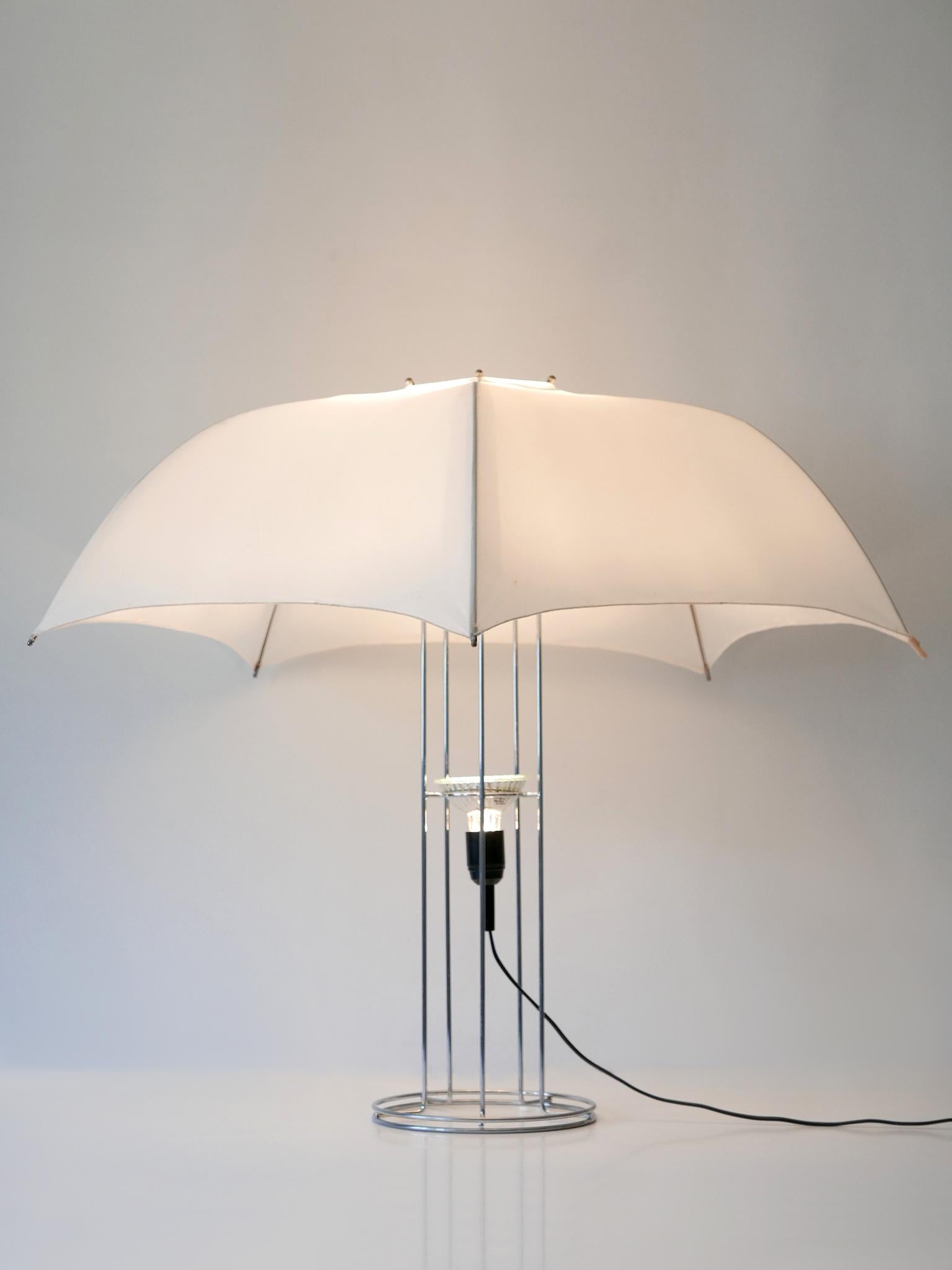 Large and Amazing 'Umbrella' Table Lamp by Gijs Bakker for Artimeta 1970s For Sale 7