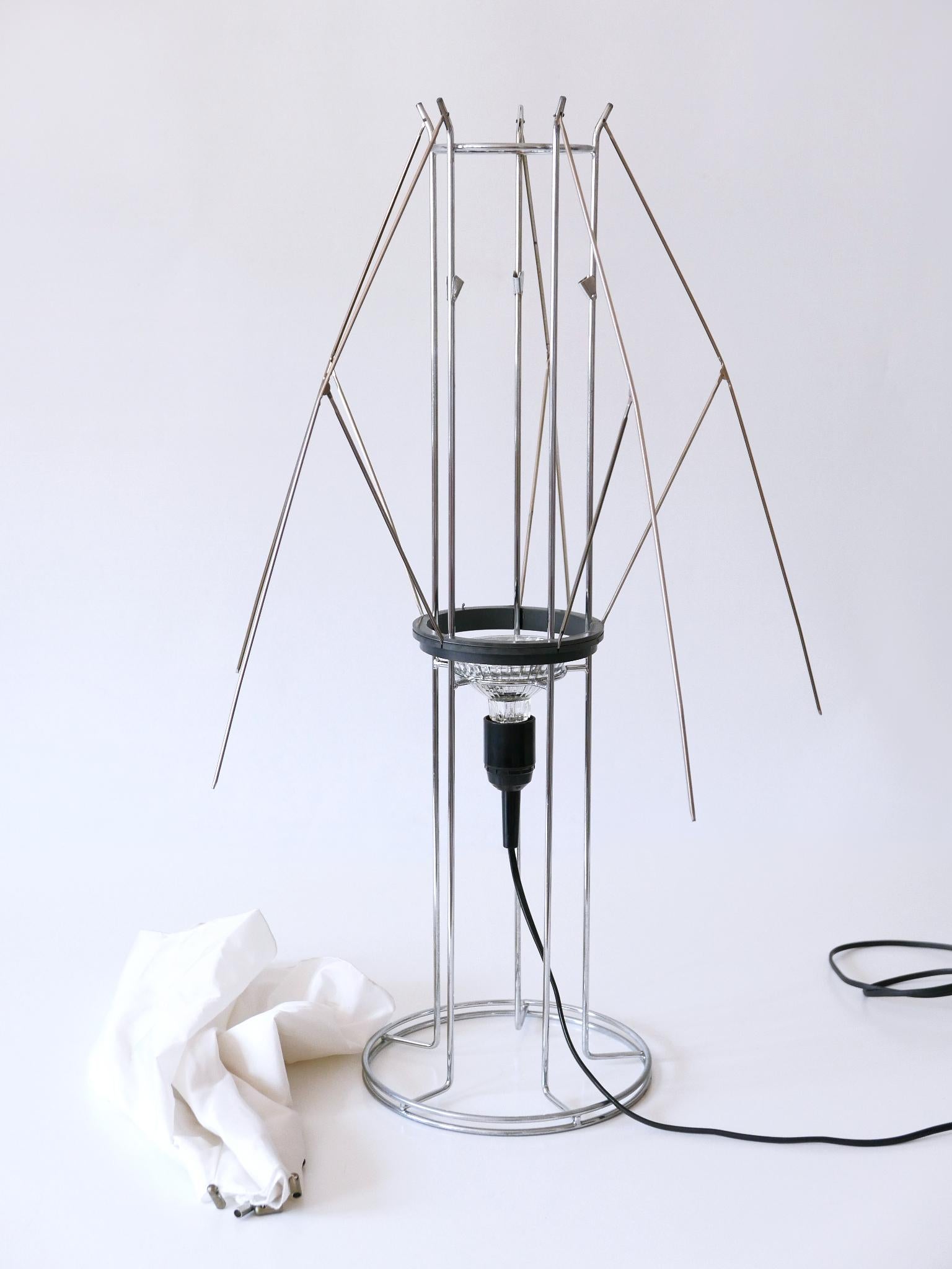 Large and Amazing 'Umbrella' Table Lamp by Gijs Bakker for Artimeta 1970s For Sale 8