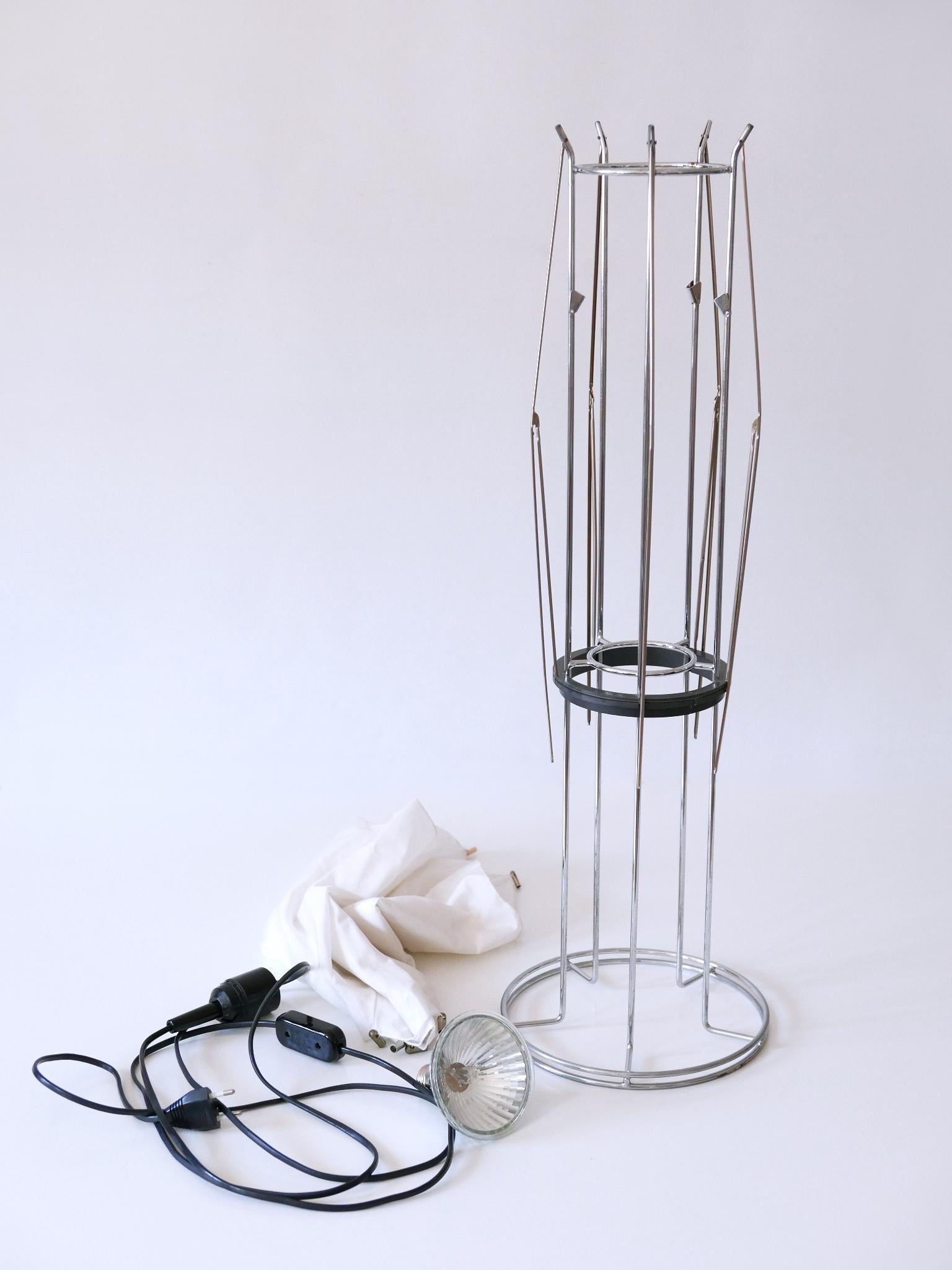 Large and Amazing 'Umbrella' Table Lamp by Gijs Bakker for Artimeta 1970s For Sale 9