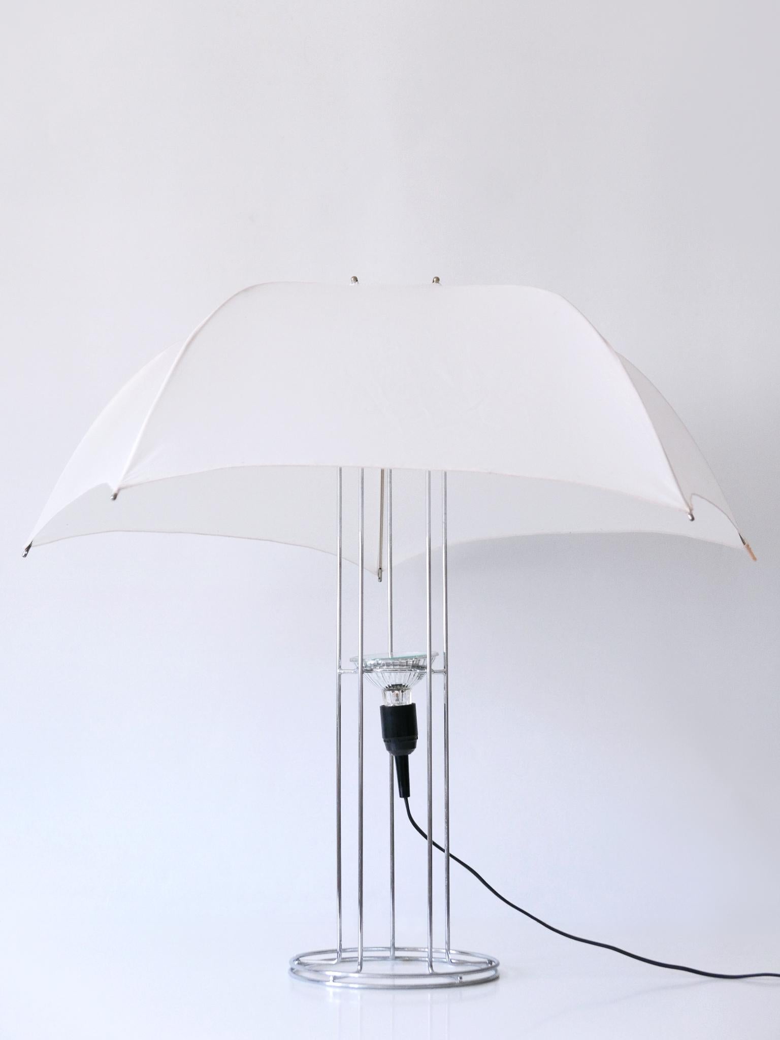 Large and Amazing 'Umbrella' Table Lamp by Gijs Bakker for Artimeta 1970s For Sale 1