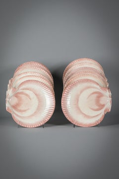 Grand service à dessert assemblé de Wedgwood « Wreathed Shell », vers 1815