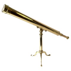 Antique Large and Beautiful telescope in Brass, Probably Late 19th Century