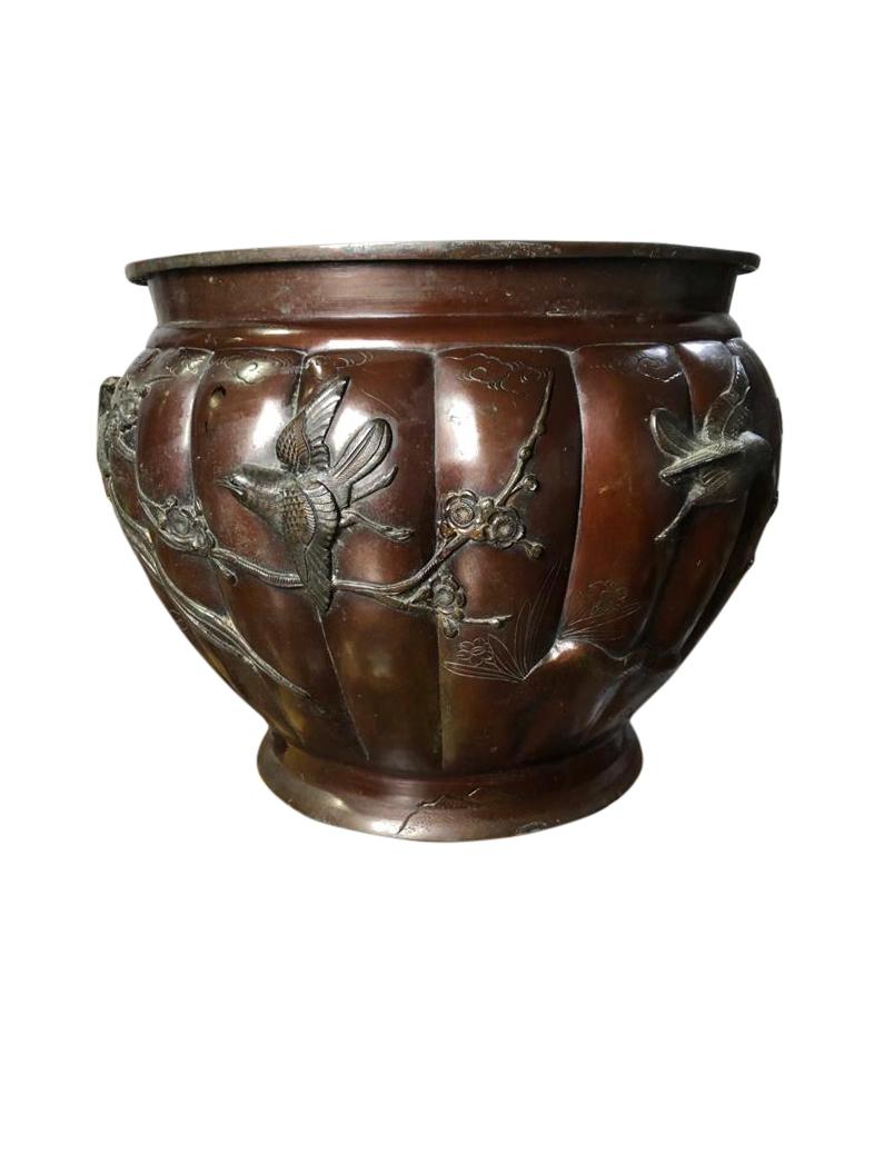 Large and Decorative Copper Firewood Bucket, 19th Century 2