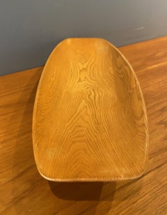 Large and Early Pine Bowl by Swedish Master Johnny Mattsson, 1944